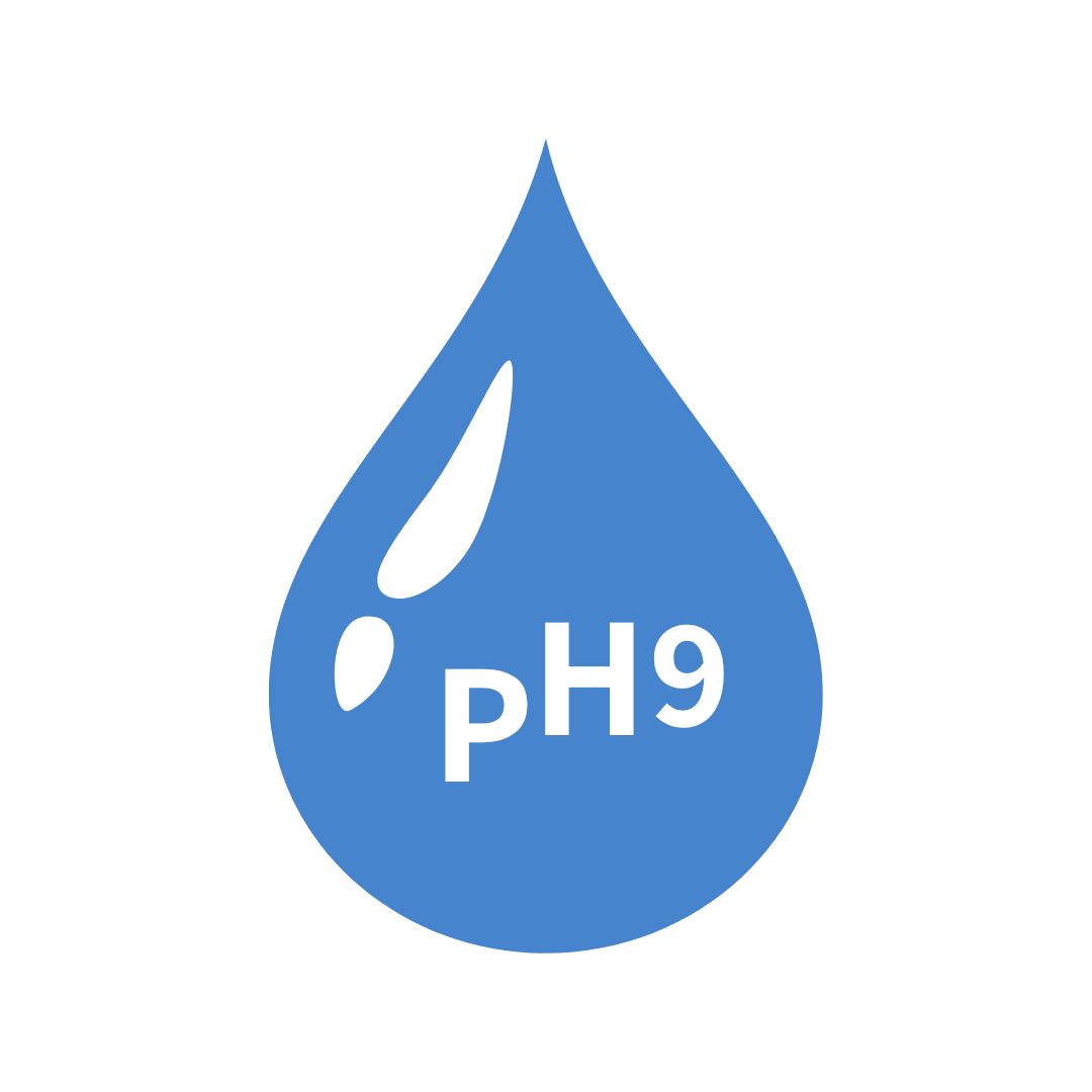 PH9 מים חיים עשירים במימן ומינרלים